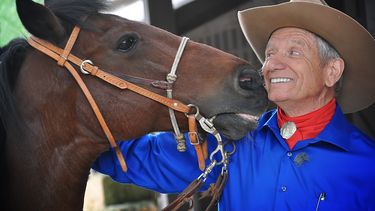 Equinos. El norteamericano Monty Roberts es conocido mundialmente como el “Encantador de Caballos”.