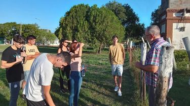 Los estudiantes de la tecnicatura recorrieron las Instalaciones de la ESIL y participaron de charlas con técnicos de la escuela y del INTA.