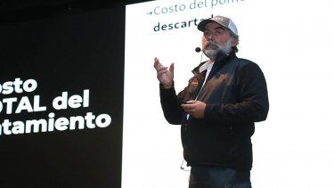 Martín Pol insistió en el control de las mastitis.