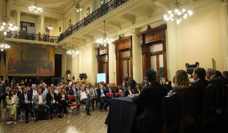 La segunda edición de la Cumbre Sudamericana AgroGlobal se llevó a cabo en el Congreso de la Nación. Foto: CREA.