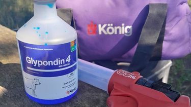 Glypondin 4, una vacuna nutricional para el rodeo elaborada por König.