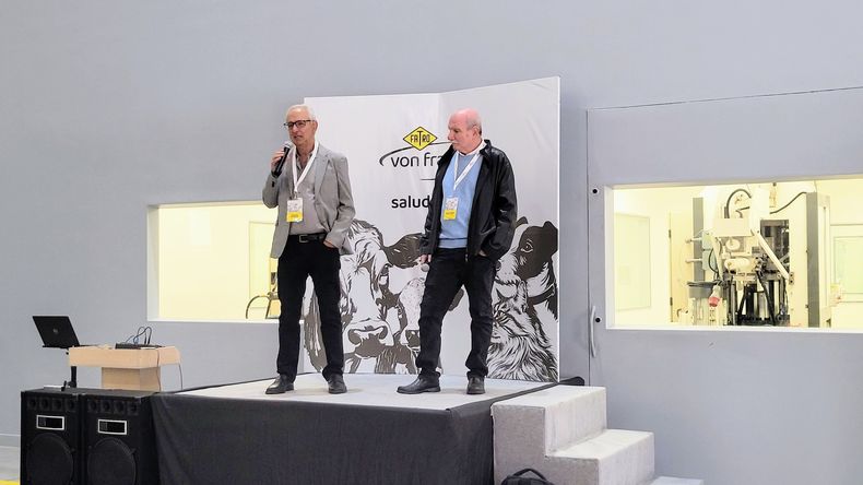 Norberto Benzaquén y Marcos Hadida de Fatro Von Franken.
