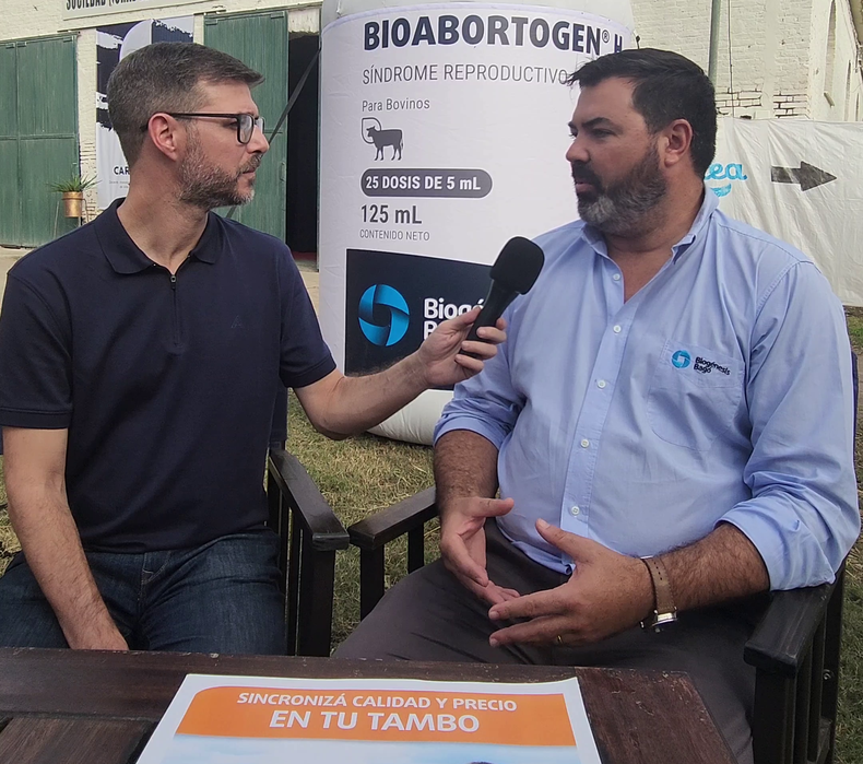 El MV Juan Cruz Muriel, gerente técnico comercial de Biogénesis Bagó, habló con MOTIVAR sobre la situación de la lechería.