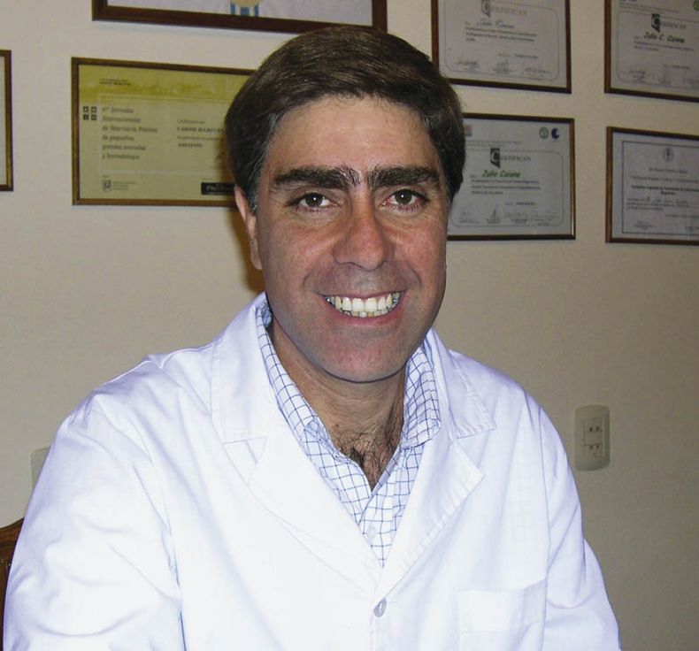 Julio Caione, referente en Diagnóstico veterinario.&nbsp;