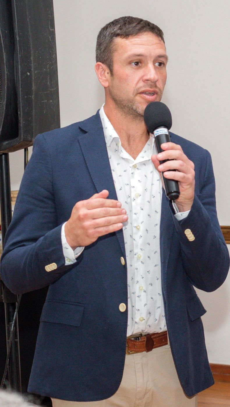 MV Martín Sieber, presidente del Colegio de Médicos Veterinarios de Entre Ríos.