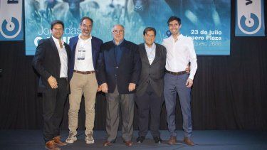 Alan Wauters, Pere Rodríguez Carbo, Juan Carlos Aba, Raúl Díaz-Varela y Mariano Aba.