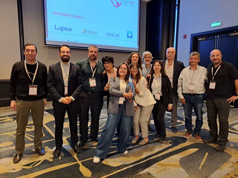 Vetanco fue parte de la delegación argentina que asistió a CAMEVET.