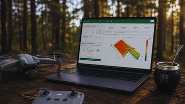 INTA y la Agtech impulsan gestión forestal sostenible con drones.