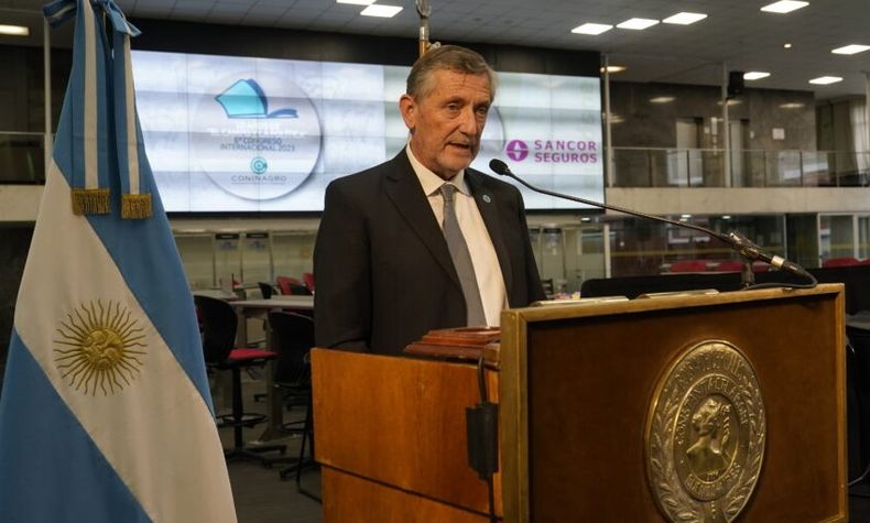 Elbio Lauricica, presidente de Coninagro.