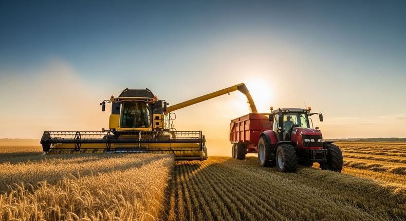 Avance de la cosecha de trigo 2025/26 por buen clima.