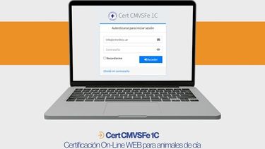 Toda la información sobre este nuevo sistema se encuentra en el sitio oficial del Colegio Veterinario.