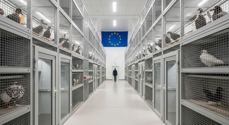 Europa refuerza los controles por brotes de influenza aviar.