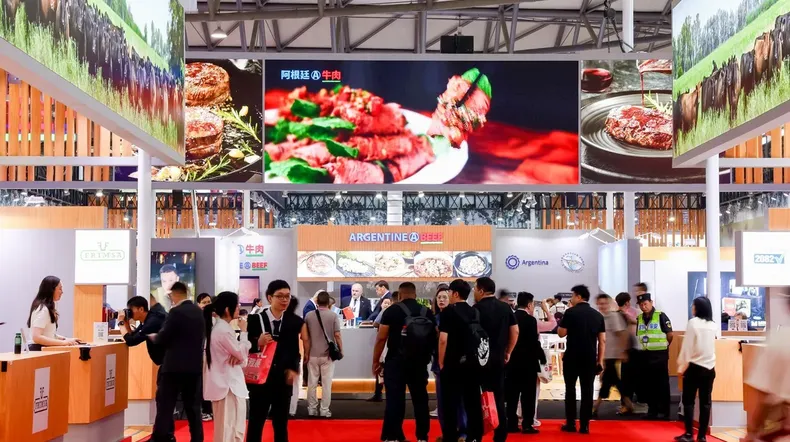 La Sial Shanghái, el escenario donde cada año el IPCVA hace lucir a la carne argentina.