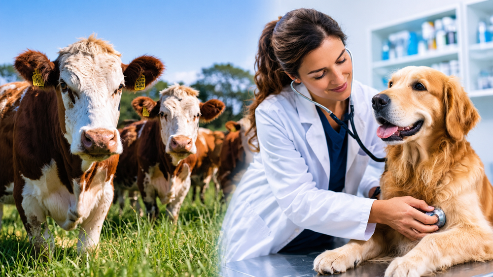 La ganadería y los animales de compañía impulsan el negocio de la salud animal.