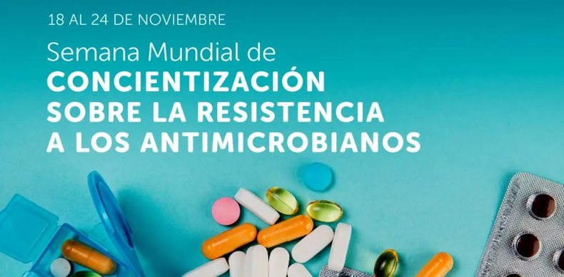 La resistencia antimicrobiana es una creciente amenaza mundial.