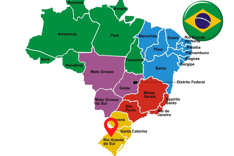 El brote de influenza aviar se había dado en una granja Montenegro, en el estado de Rio Grande do Sul.