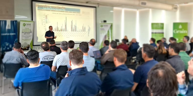La campaña 23/24 de maíz fue inferior a la anterior por la incidencia del clima y de la chicharrita.