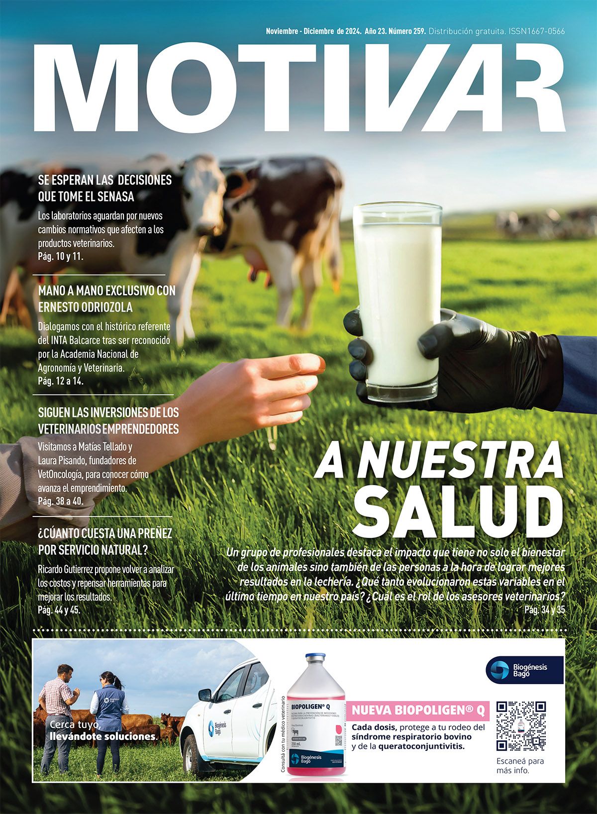 MOTIVAR N° 259 - Noviembre - diciembre 2024