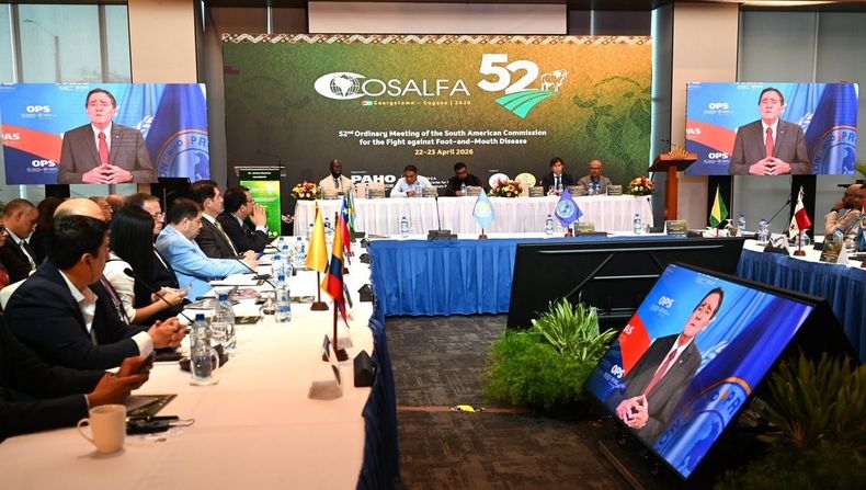 52ª Reunión Ordinaria de la Comisión Sudamericana para la Lucha contra la Fiebre Aftosa.