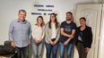Verónica Veglia encabeza distintos avances del Colegio Veterinario junto al resto de los dirigentes.