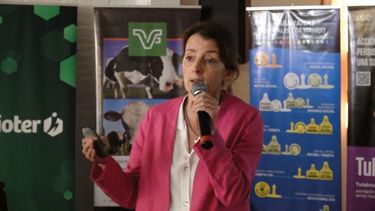 La MV Guadalupe De Yaniz, especialista en salud animal, brindó una charla sobre diagnóstico veterinario y tratamientode patologías con signos respiratorios.