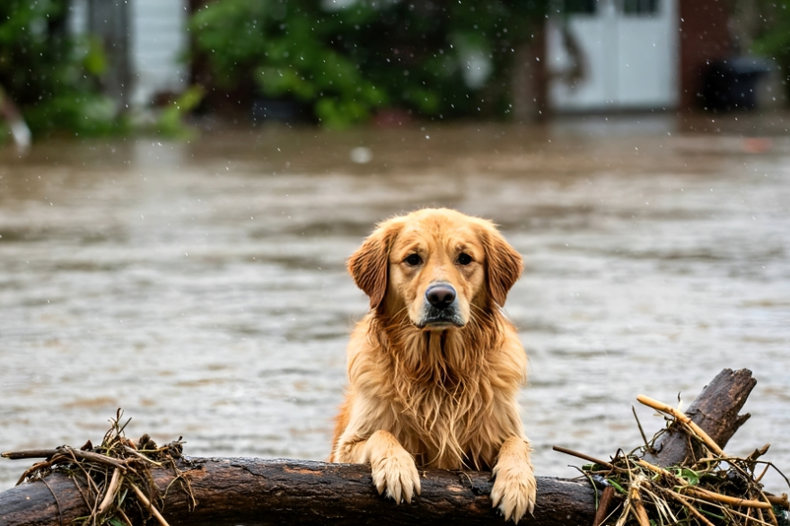 Las inundaciones generan un impacto en la vida de los animales tanto a corto como a mediano plazo.