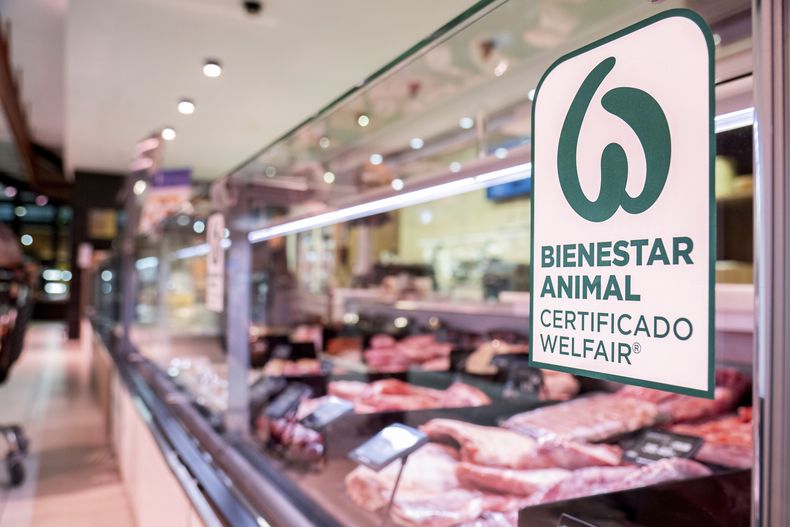 El sello europeo certifica altos estándares en el manejo y el bienestar animal.&nbsp;