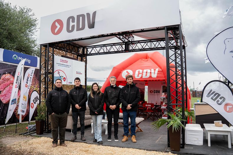 CDV mostró su innovación en sanidad y compromiso con la ganadería.