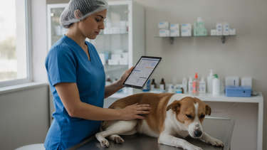 Plataforma digital para el diagnóstico veterinario y soporte profesional.