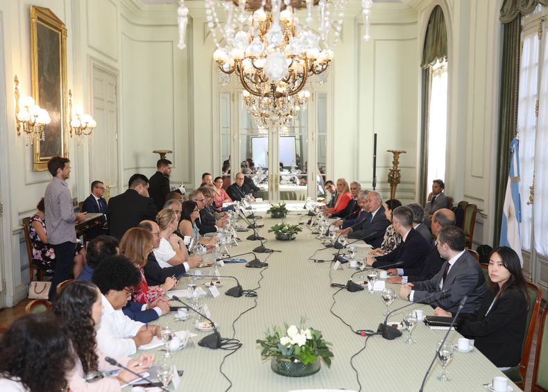 La candidatura de Luis Barcos a la dirección de la OMSA fue bien recibida por los embajadores.