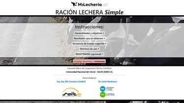 La app Ración Lechera Simple es una nueva herramienta digital para una mejor nutrición de la vaca.