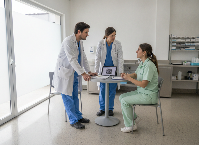 Gestionar conflictos en equipos mejora el bienestar profesional veterinario.