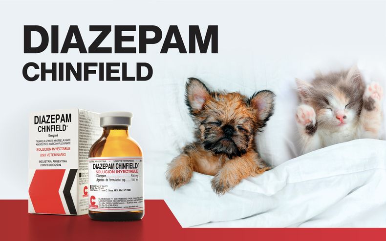 El Diazepam de Chinfield presenta múltiples ventajas y beneficios para perros y gatos.