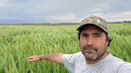 Cristian Larsen analizó las decisiones que toman los productores en base al destete y los forrajes. Cristian Larsen analizó las decisiones que toman los productores en base al destete y los forrajes.