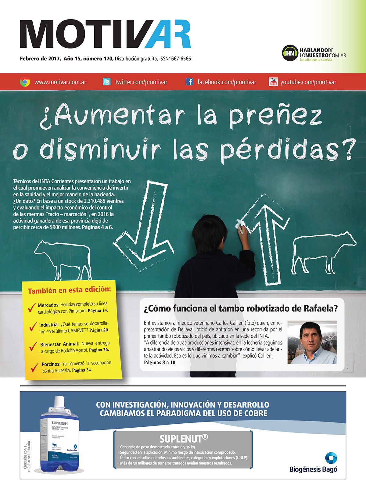 Edición N°170 – Febrero de 2017