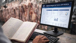 El gobierno asegura que el nuevo sistema digital trae beneficios para los frigoríficos. El gobierno asegura que el nuevo sistema digital trae beneficios para los frigoríficos.