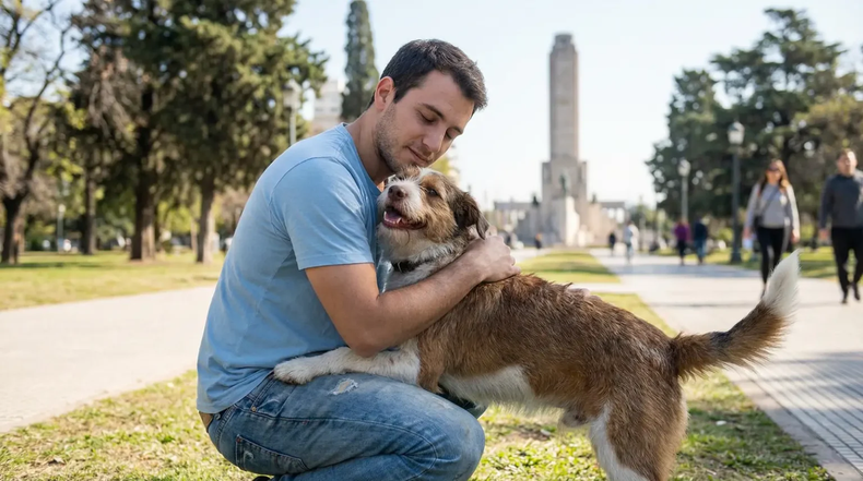 Casi el 60% de los hogares rosarinos convive con perros y gatos.&nbsp;