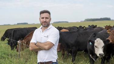 Salud animal. MV Román Bertino, investigador en Biogénesis Bagó.