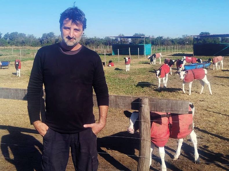 El MV Martín Alassia, productor y docente de la Facultad de Ciencias Veterinarias de Esperanza.