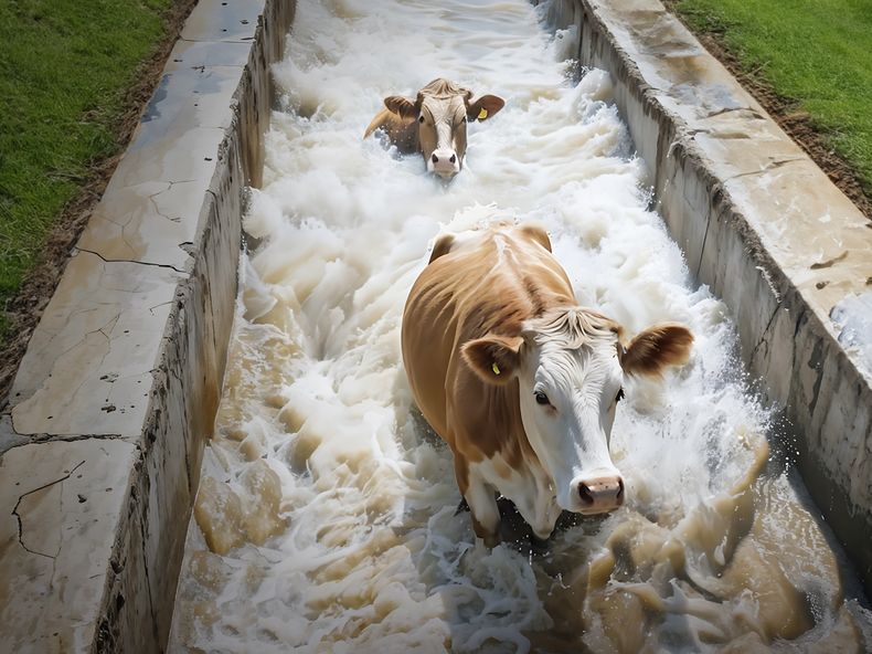 La construcción de un bañadero sobre una manga preexistente cuesta alrededor de U$S 10.000.