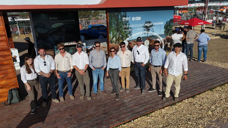 CDV reafirmó su posicionamiento como socio estratégico del productor ganadero.
