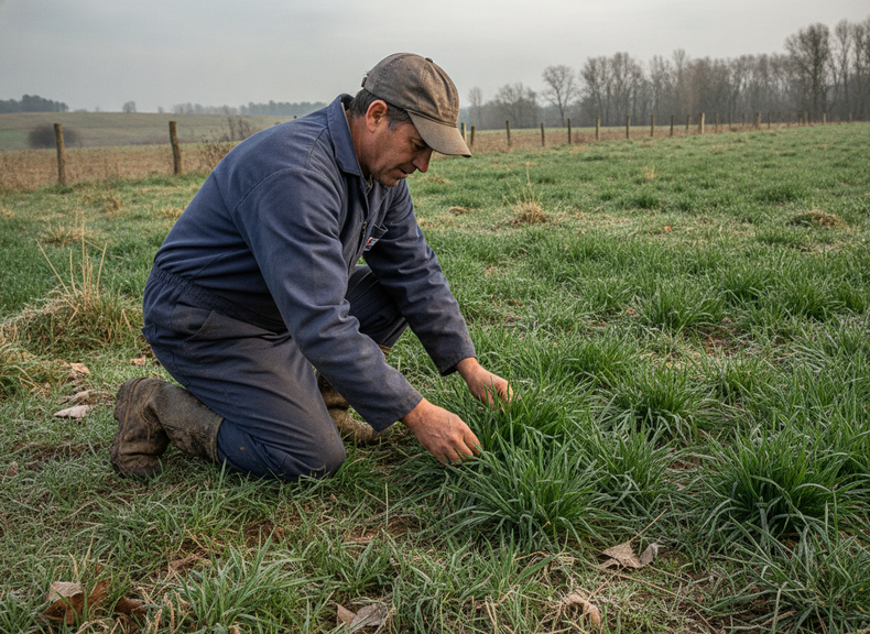 Fertilizantes impulsan forraje invernal y producción ganadera.