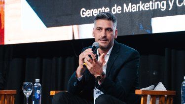 Gestión. Marcos Giordano es especialista en Dirección Comercial y Marketing, y gerente en Agroindustrias Baires.