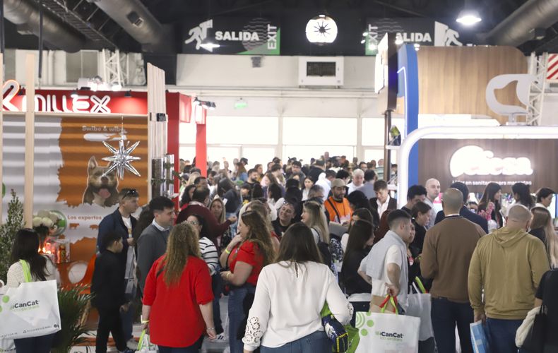 En su novena edición, unas 5.400 personas visitaron la Expo Veterinarias.