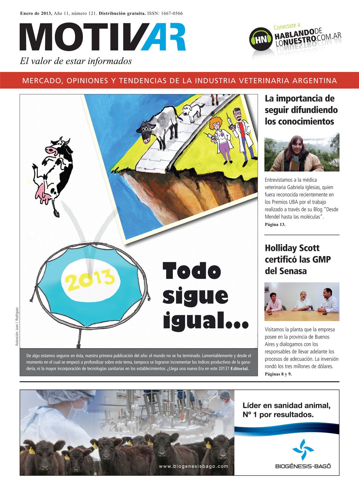 Edición N° 121 – Enero de 2013