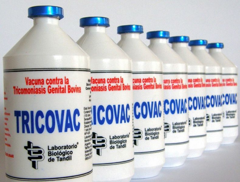 La vacuna de BIOTANDIL contra la tricomonosis bovina.&nbsp;