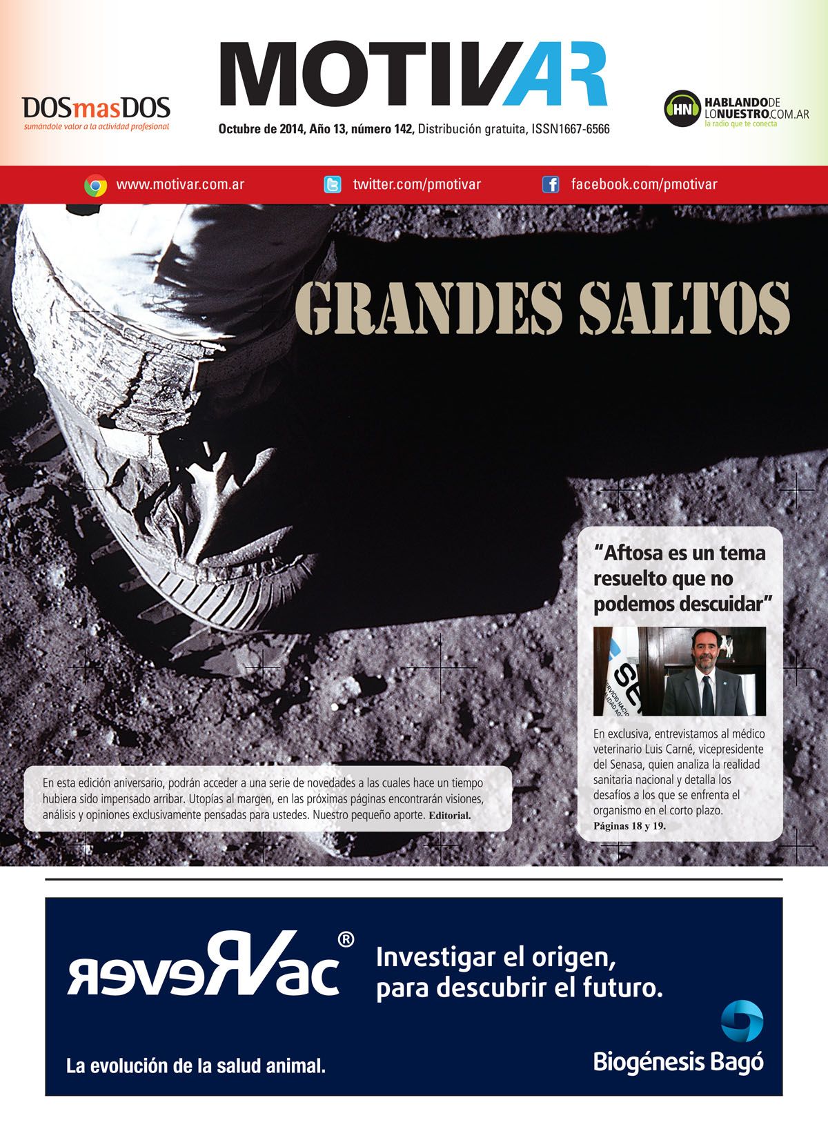 Edición N° 142 – Octubre de 2014