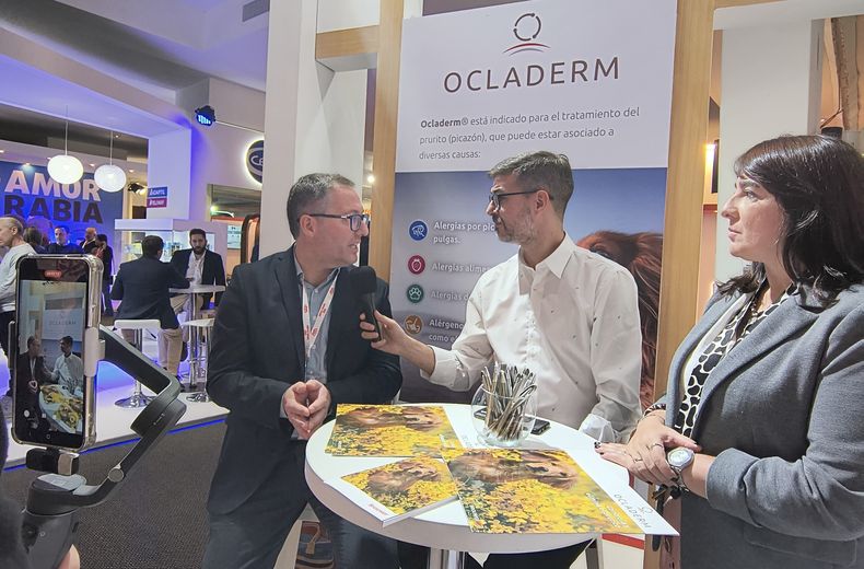 “La mayoría de las dermatopatías cursan con prurito”, explicó el MV Juan Manuel Drago, responsable del área técnica del laboratorio.