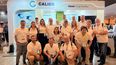 El equipo de Calier, presente en el 33º World Buiatrics Congress (WBC), en Estambul, Turquía.