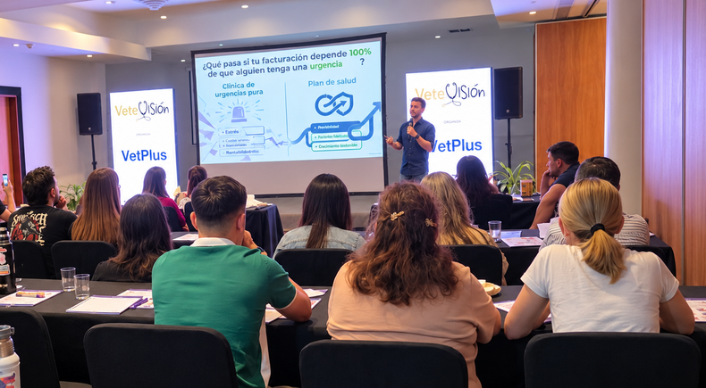 VeteVisión 2026 reunió a veterinarios para potenciar la gestión de sus negocios.